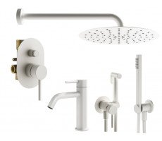 Комплект Plumberia Selection KITZXO15BO53 Белый матовый Комплект Plumberia Selection KITZXO15BO53 Белый матовый
