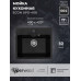 Кухонная мойка из искусственного камня Uperwood ECON UPD-408-004, прямоугольная, черная матовая 4910201234 