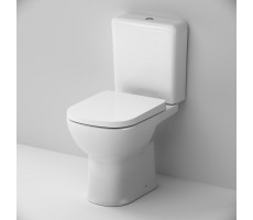 Унитаз-компакт Aquaspin с сиденьем микролифт AM.PM Sunny C85C8601SC Белый 