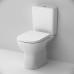 Унитаз-компакт Aquaspin с сиденьем микролифт AM.PM Sunny C85C8601SC Белый 