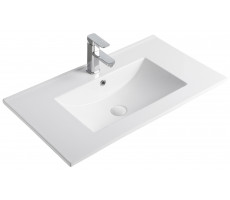 Раковина Gid 9080e 71104 встраиваемая сверху ,белая 