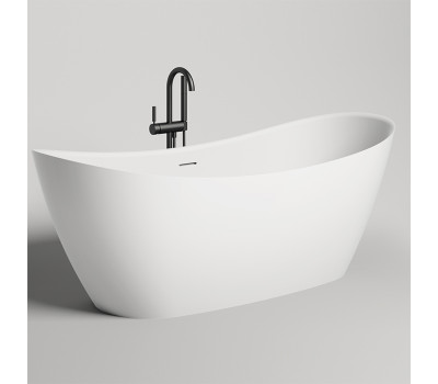 Ванна отдельностоящая 185х81 Salini Noemi 101811SM S-stone Белый матовый 