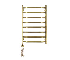 Полотенцесушитель электрический Domoterm Лаура Лаура Плюс П8 500х800 АБР EL Античная бронза 
