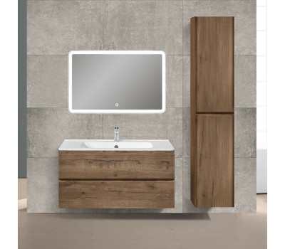 База под раковину Vincea Vico 1000 подвесная, 2 выкатных ящика soft close, V.Oak 