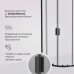 душевое ограждение AM.PM Gem W90G-401-080BT Черный 