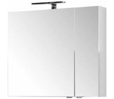 Зеркальный шкаф Aquanet Порто 80 белый 00195728 