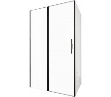 Душевой уголок Allen Brau Priority 120x90 3.31009.BBA + 3.31018.BBA черный браш 