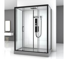 Душевая кабина 160х85 Black&White GALAXY G8010 Душевая кабина 160х85 Black&White GALAXY G8010