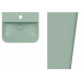 Раковина 50х42 см ISVEA Sott'Aqua напольная 10SQ37001SV-2T цвет мятно-зеленый матовый 