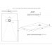 Душевой поддон Allen Brau Priority 160x90 8.31011-21 белый камень 