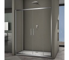 Душевая дверь Veconi Vianno VN-62, 1800x1900, хром, стекло прозрачное Душевая дверь Veconi Vianno VN-62, 1800x1900, хром, стекло прозрачное