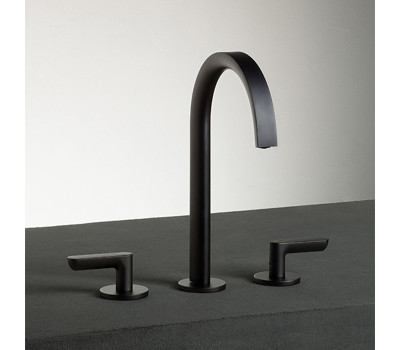 Смеситель для раковины Fantini Icona Deco 53 P5 R107 Gun metal Смеситель для раковины Fantini Icona Deco 53 P5 R107 Gun metal