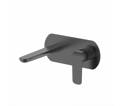 Смеситель для раковины DQ Düsseldorf встраиваемый настенный графит DA1724406 Смеситель для раковины DQ Düsseldorf встраиваемый настенный графит DA1724406