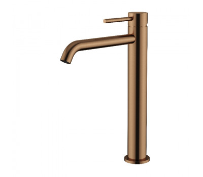 Смеситель для раковины высокий Knotlor SS-21/RB, бронза