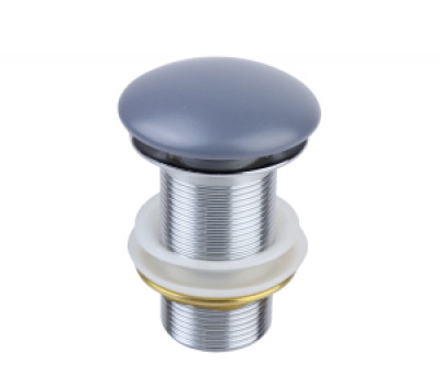 Донный клапан для раковины 1001GR серый Bronze de Luxe 