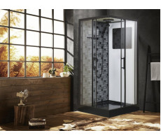 Душевая кабина Esbano ESB-100CKR черный  