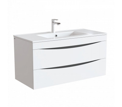 Тумба с раковиной IDDIS Cloud 100 подвесная белая CLO10W1i95K Тумба с раковиной IDDIS Cloud 100 подвесная белая CLO10W1i95K