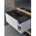 Раковина для ванной 100 Uperwood Lotus Quartz кварцевая черная матовая 29192037 