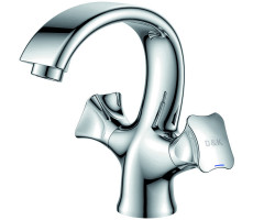 Смеситель для раковины D&K Hessen Grimm DA1382101 хром глянцевая 