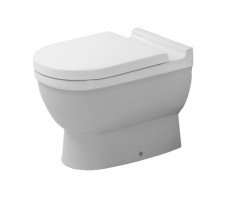 Приставной унитаз Duravit Starck 3 0124090000 (сиденье отдельно)