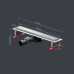 Трап для душа линейный, универсальный затвор Tile, 50 см AM.PM MasterFlow W01SC-U11-050-04SB Хром 