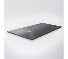 Душевой поддон прямоугольный 130х70 см RGW ST-G 16152713-02 из искусственного камня, графит