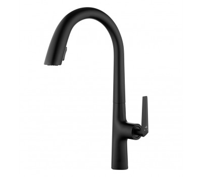 Смеситель для кухонной мойки Kaiser Strike 09066-2 черный 