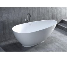 Ванна отдельностоящая из искусственного камня Salini PAOLA 160 101511SM Матовое  Ванна отдельностоящая из искусственного камня Salini PAOLA 160 101511SM Матовое