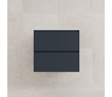 Тумба подвесная Style Line ЛИМА 60 эмаль c раковиной LINE 60 2 ящика PLUS графит 