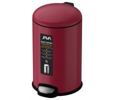 Ведро с микролифтом JAVA 5 л  S-885-5R малиновый 