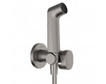 Гигиенический душ Hansgrohe Bidette 29232340 шлифованный черный хром 