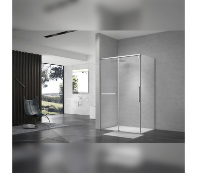 Душевой уголок Terminus Альба прямоугольная 90х120х220, хром Душевой уголок Terminus Альба прямоугольная 90х120х220, хром