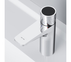 Смеситель для раковины с индикацией температуры AM.PM Gem F90A02400 Хром 
