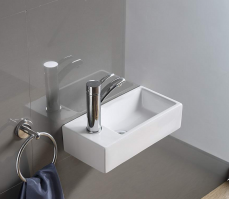 Умывальник CeramaLux D1043 белый Умывальник CeramaLux D1043 белый