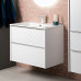 Тумба с раковиной Aquanet Вита 100 цв. белый матовый 00339163 Тумба с раковиной Aquanet Вита 100 цв. белый матовый 00339163