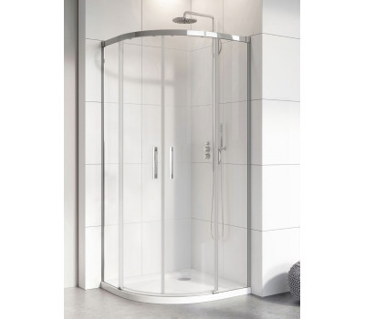 Душевой уголок Radaway Idea PDD стенки 80R*100L 387153-01-01 хром 