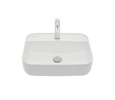 AQUAme AQM5001 Раковина настольная белый глянцевый 
