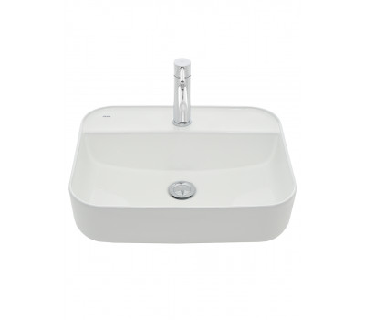 AQUAme AQM5001 Раковина настольная белый глянцевый 