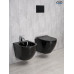 Унитаз подвесной Gid Tr2198-18 62204Y черная глянцевая 