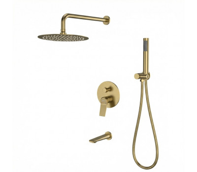 Душевая система скрытого монтажа со смесителем Shanghai Gold 7in1SHAGold ESKO 