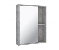 Зеркальный шкаф Runo серый бетон Эко 52 (00-00001184) 