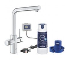 Смеситель для кухни с функцией фильтрации воды GROHE Blue Pure 30589000