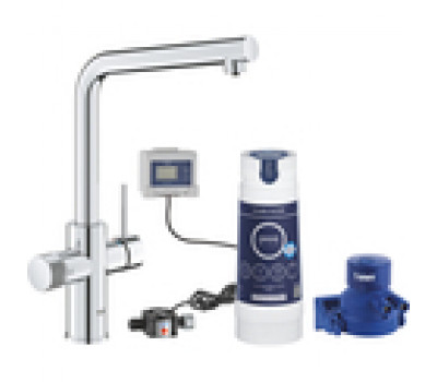 Смеситель для кухни с функцией фильтрации воды GROHE Blue Pure 30589000
