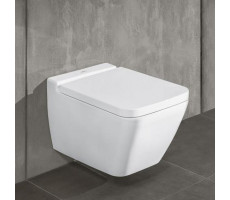 Унитаз подвесной Villeroy&Boch Finion  4664R0R1 CeramicPlus, цвет-альпийский белый, сидение отдельно