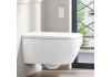 Унитаз подвесной безободковый,  с функцией биде Villeroy&Boch Viclean V0E100R1 CeramicPlus, цвет-альпийский белый