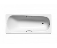 Ванна стальная 170х75 Kaldewei SANIFORM PLUS STAR 133600013001 Easy clean, alpine white, без ножек, с отверстиями для ручек